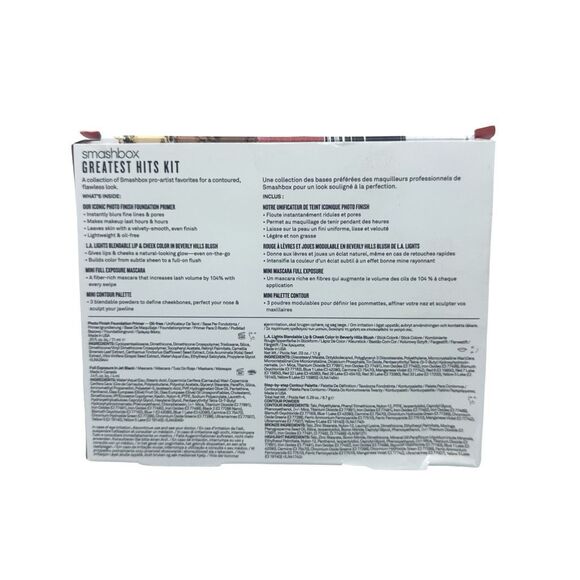 Smashbox Greatest Hits Kit - 4 Products - Primer, Mascara, Lip/Cheek, Contour - Picture 2 of 2